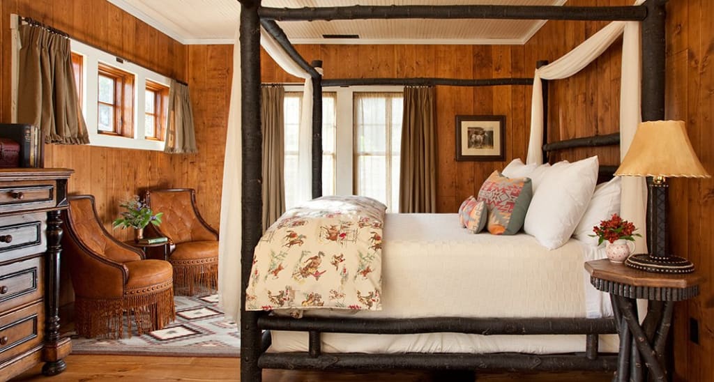 The Ranch at Rock Creek romantic bedroom